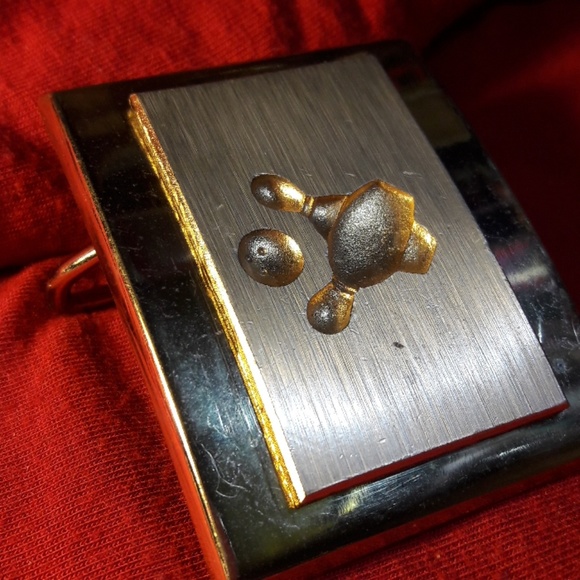 🆓 free w/purchase Silver gold Dante bowl buckle - Picture 3 of 4